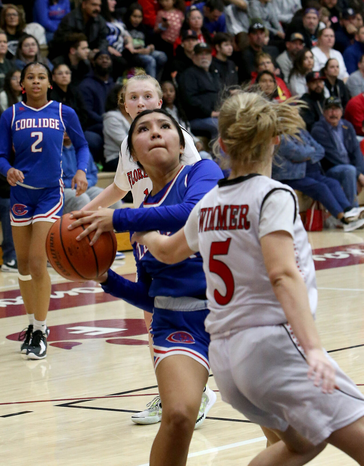 Florence vs. Coolidge girl's basketball